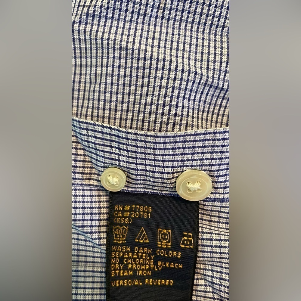 Tommy Hilfiger Golf Short Sleeve Button Down Collared Shirt Mens Size Large - Picture 6 of 6